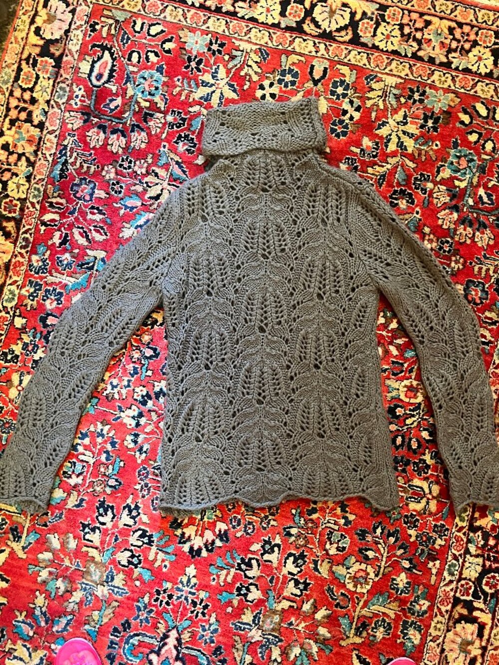 Italian Vintage Mohair Turtleneck Sweater